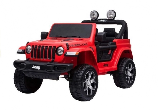 Jeep Wrangler Rubicon Elektroauto Rot