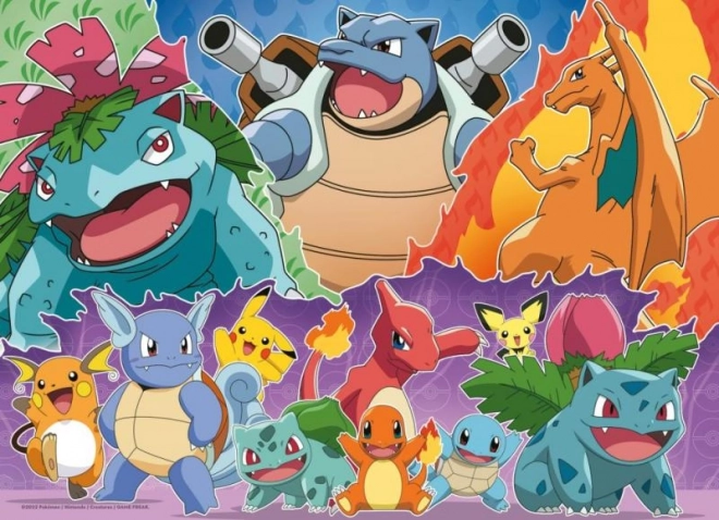 Ravensburger Puzzle Pokémon 4x100 Teile