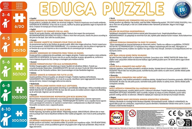 Educa Puzzle Pferdepflege Set 2x48 Teile