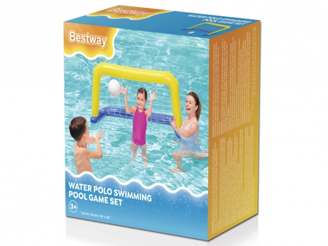 Bestway aufblasbares Wasserballtor mit Ball