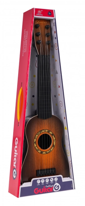 Klassische Gitarre für Kinder Dunkelbraun Spielzeuginstrument