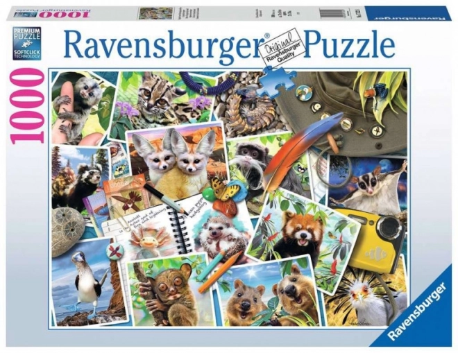 Ravensburger Puzzle - Tiere auf Reisen 1000 Teile