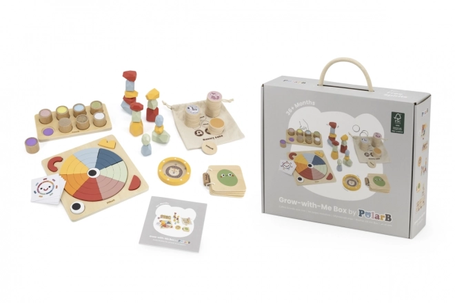 Holz Aktivitätsbox für Kinder