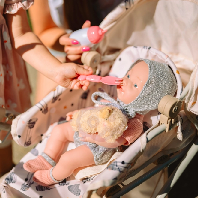 Baby-Puppe mit Zubehör von Woopie Royal