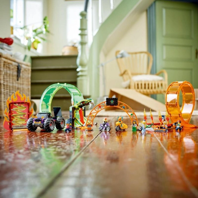 Monstertruck und 7 Minifiguren für eine große Show