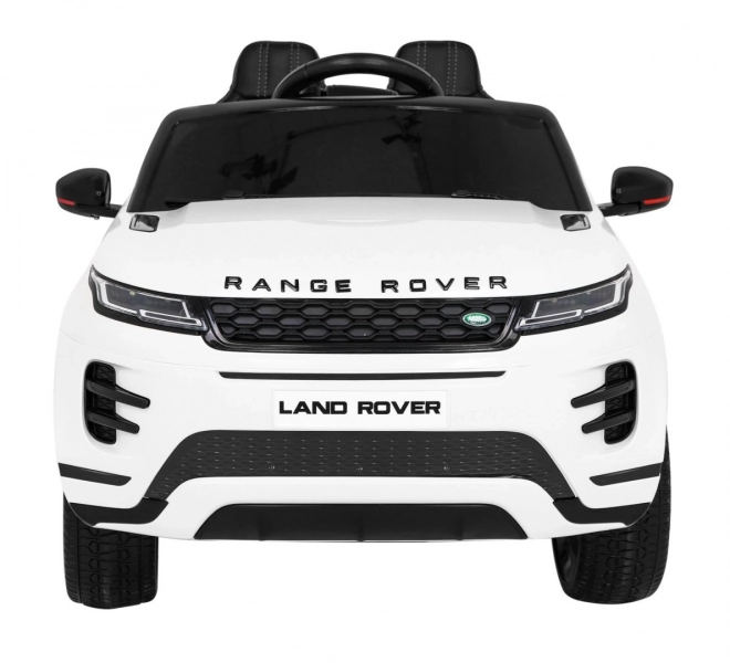 Elektrisches Auto Range Rover Evoque weiß