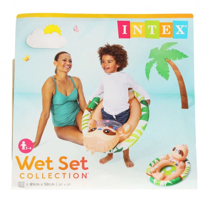 Intex Schwimmring Sloth für Kinder mit Sitz