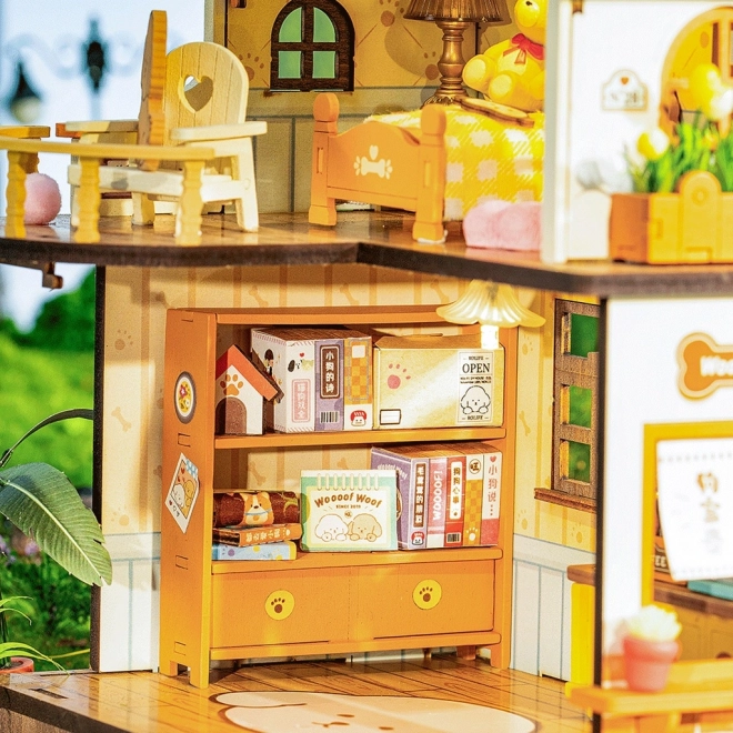 Miniatur-Welpenhaus