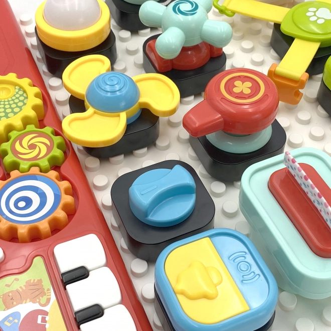 Woopie Montessori Spielbrett Bunter Aktivitätenpanel