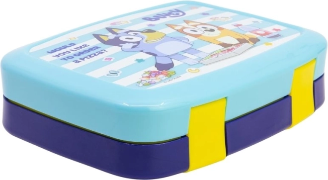Brotzeitbox mit Fächern Bluey