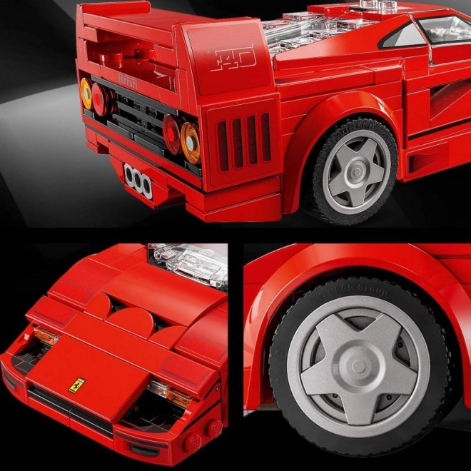 Lego Speed Champions Ferrari F40 Supersportwagen