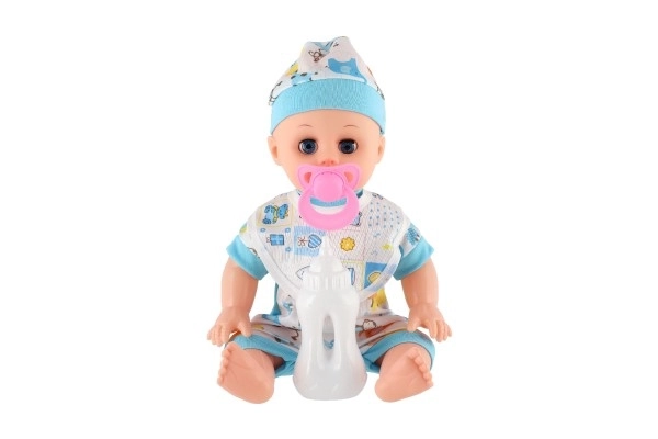 Puppe Baby Trink- und Pinkelspielzeug mit Geräuschen 32cm