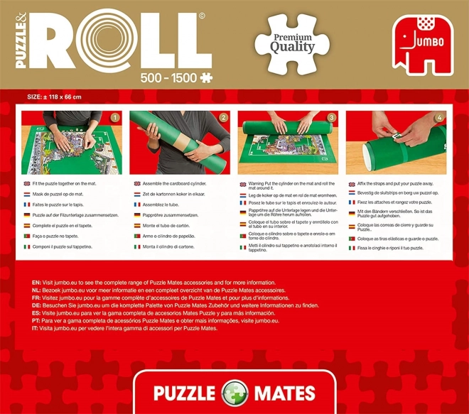Jumbo Rollbare Puzzlematte für 500-1500 Teile