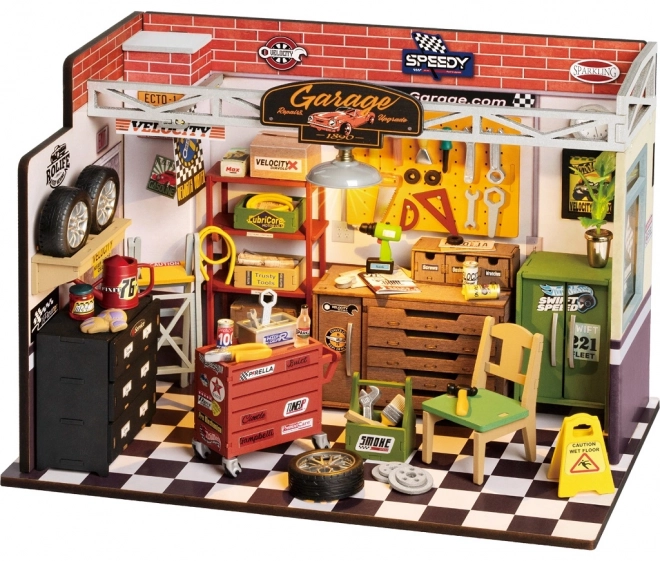 Miniatur-Garage von RoboTime