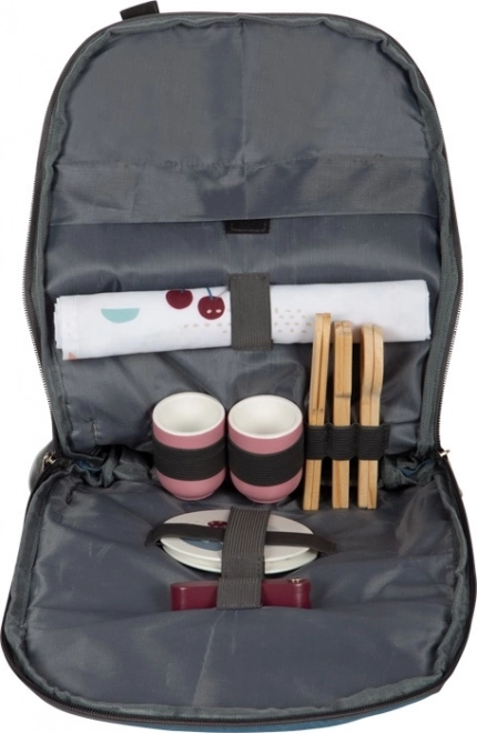 Picknickrucksack mit Zubehör Tasty