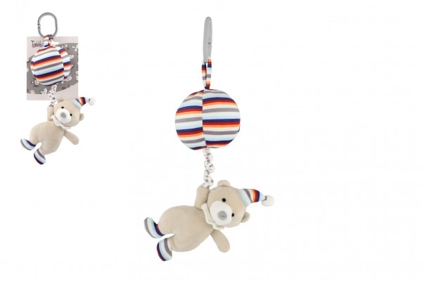 Teddybär mit Ball und Spieluhr