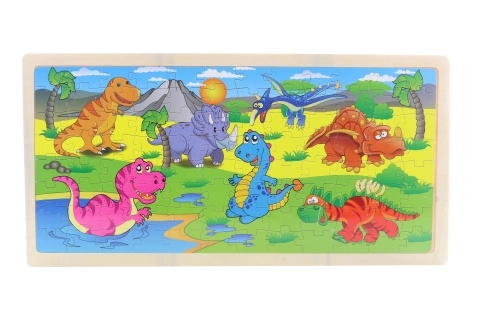 Holzpuzzle Dino 96 Teile