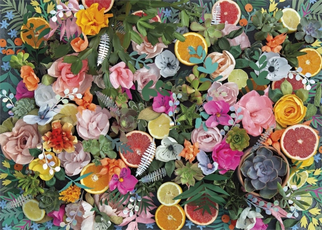 Puzzle Papierblumen 1000 Teile GIBSONS