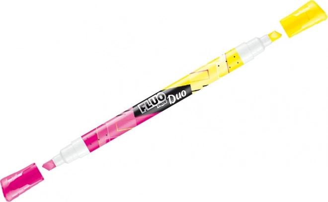 Doppelspitz-Textmarker Maped Fluo Peps Duo Neon - Set 3 Stück