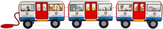 Bigjigs Toys Nachziehspielzeug Londoner U-Bahn