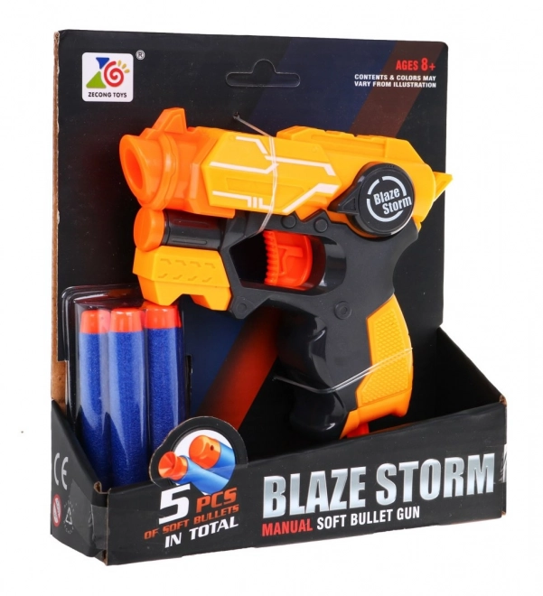 Blaze Storm Spielzeugpistole Orange