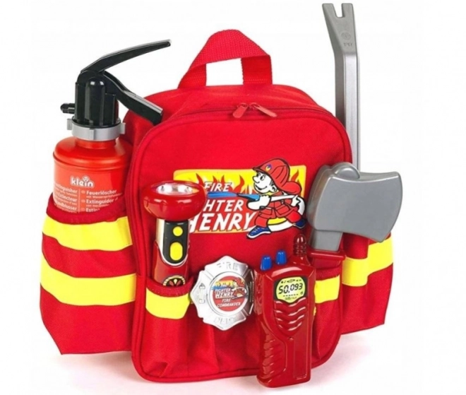 Feuerwehrmann Henrys Rucksack