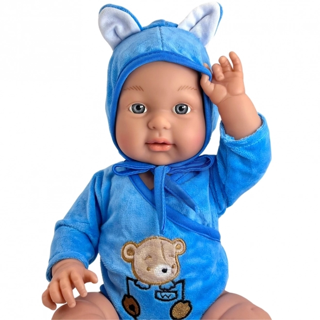 Woopie baby puppe mit bär outfit 46 cm