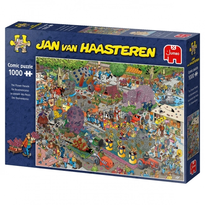 JUMBO Jan van Haasteren Blumenparade Puzzle 1000 Teile