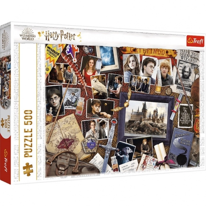 Harry Potter Puzzle Erinnerungen an Hogwarts 500 Teile