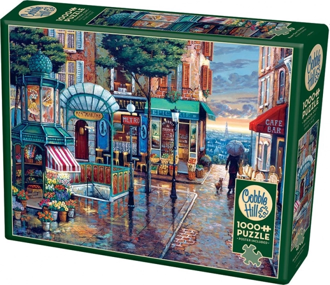 Regen-Spaziergang Puzzle 1000 Teile