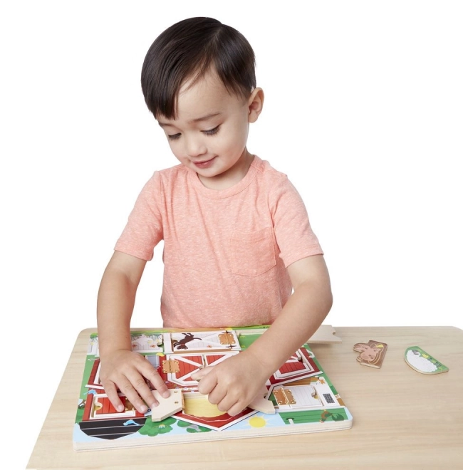 Melissa and Doug - Verstecken und Entdecken Puzzle