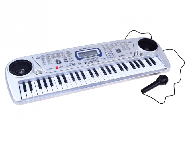 Kinder Keyboard mit Mikrofon 54 Tasten