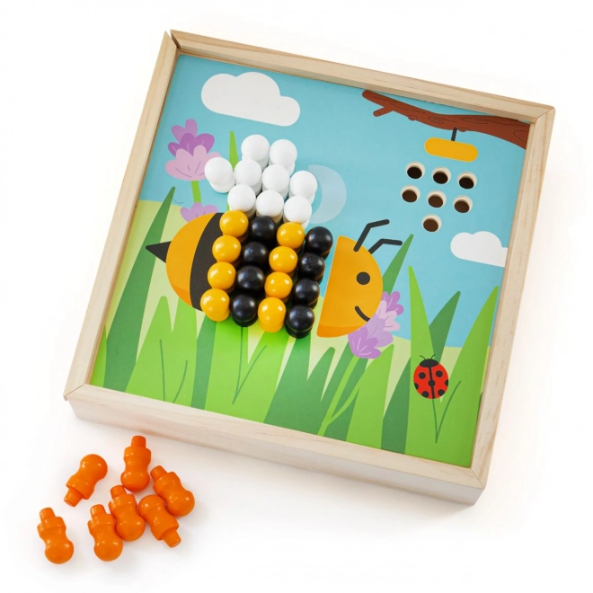 Holzmosaik Garten von Bigjigs Toys