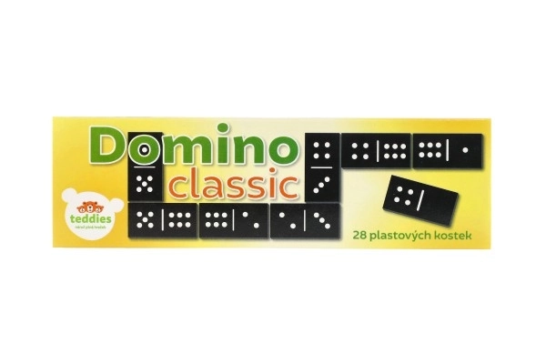 Klassisches Domino aus Kunststoff