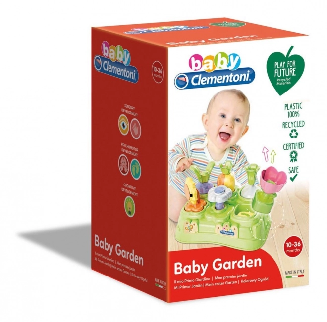 Clementoni Baby Steckspiel Bunter Garten