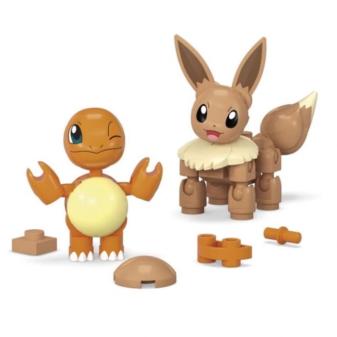 Mega Pokémon Pokéball Doppelpack Charmander und Evoli