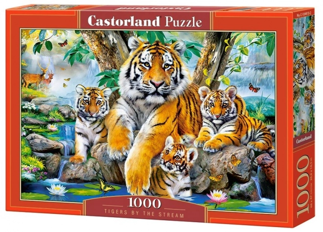 Castorland Puzzle Tiger am Fluss 1000 Teile