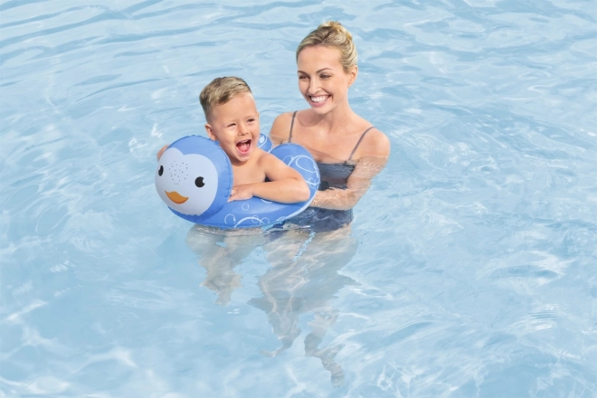 Aufblasbarer Pinguin Schwimmring für Kinder 3-6 Jahre – Pinguin