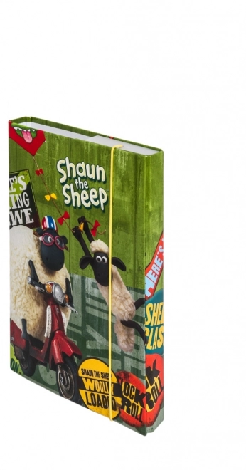 Schulheftmappe mit Shaun das Schaf Motiv A5