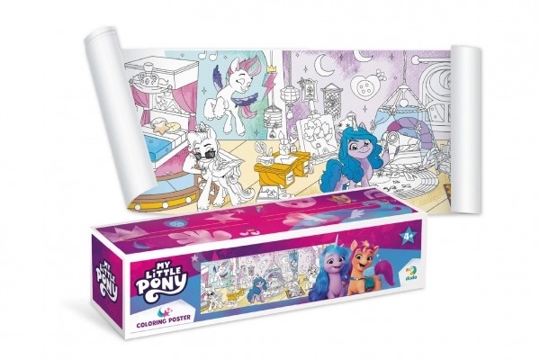 Ausmalposter My Little Pony