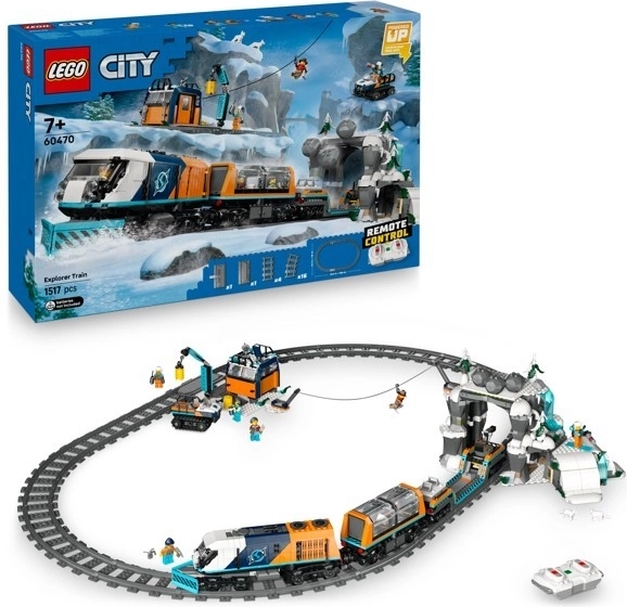 LEGO Stadt Polar-Express für arktische Forscher