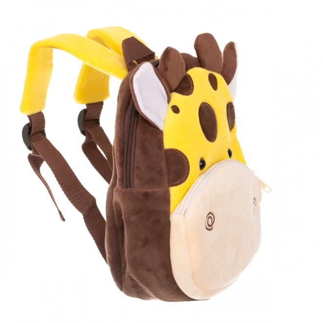 Plüschrucksack Giraffe für Vorschulkinder