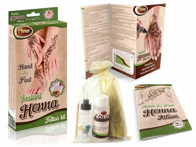 Tytoo Henna Hand & Fuß Kreativset