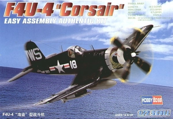 F4U-4 Corsair Modellbausatz