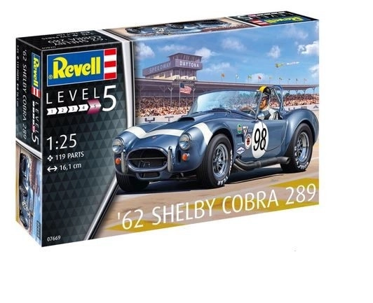 Modellbausatz Shelby Cobra 289 1/25