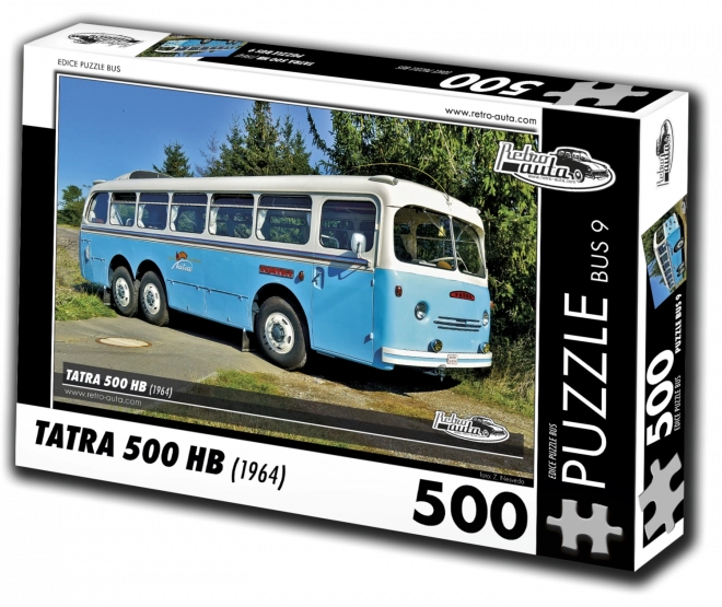 Retro-Autos Puzzle Tatra Bus 500 HB (1964) 500 Teile