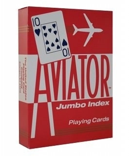 Aviator Spielkarten Jumbo Index