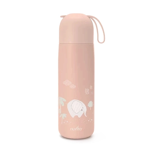 Thermoskanne mit Silikongriff 400ml - English Rose