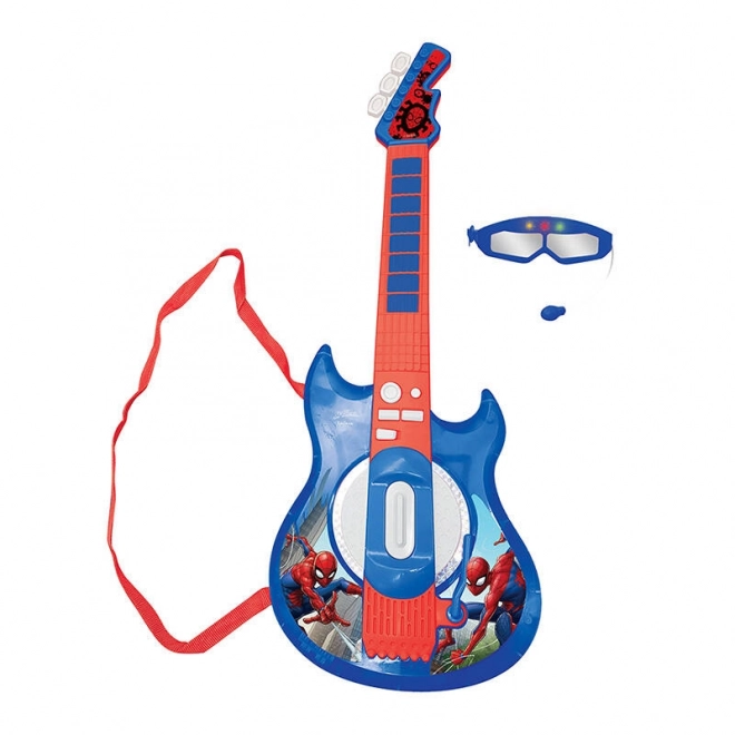 Elektronische Gitarre mit Mikrofon Spiderman von Lexibook