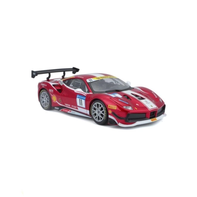 Bburago Ferrari Racing 488 Challenge Modellauto